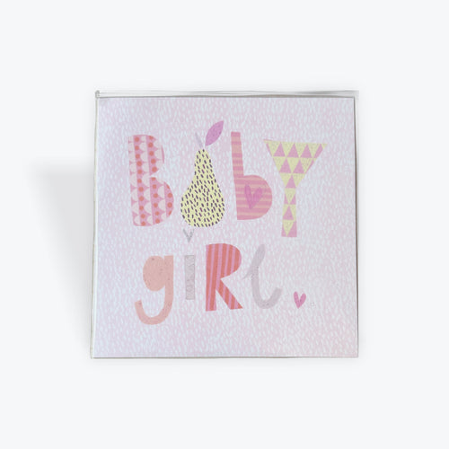 Baby Girl Card