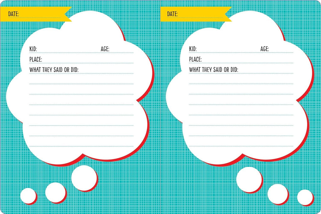 Journal - Stuff My Kid Said & Did