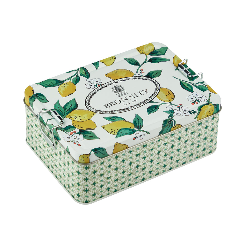 Bronnley Lemon Edition Tin - Body Wash & Body Lotion