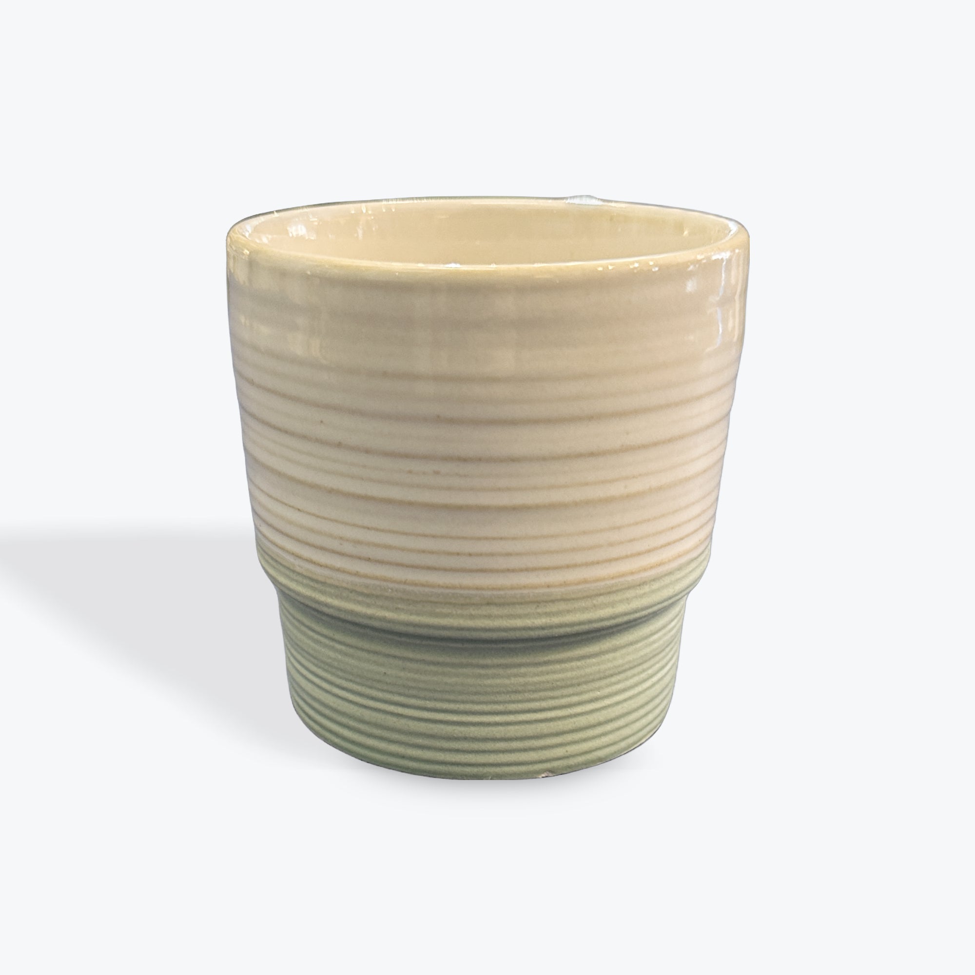 Caroline Gardner Mini Plant Pot - Aqua