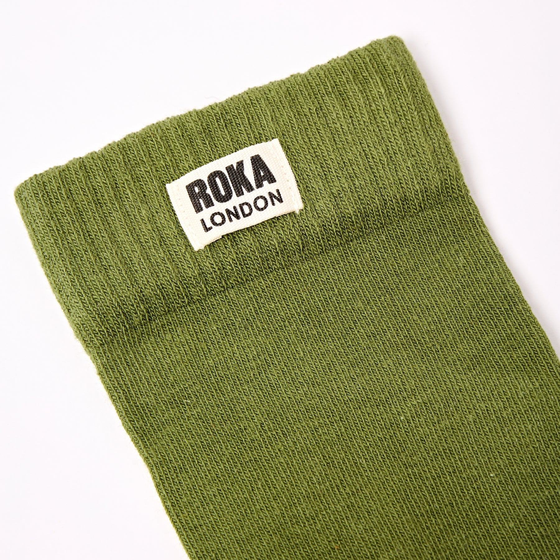 Roka Avocado Crew Socks - UK 6-12
