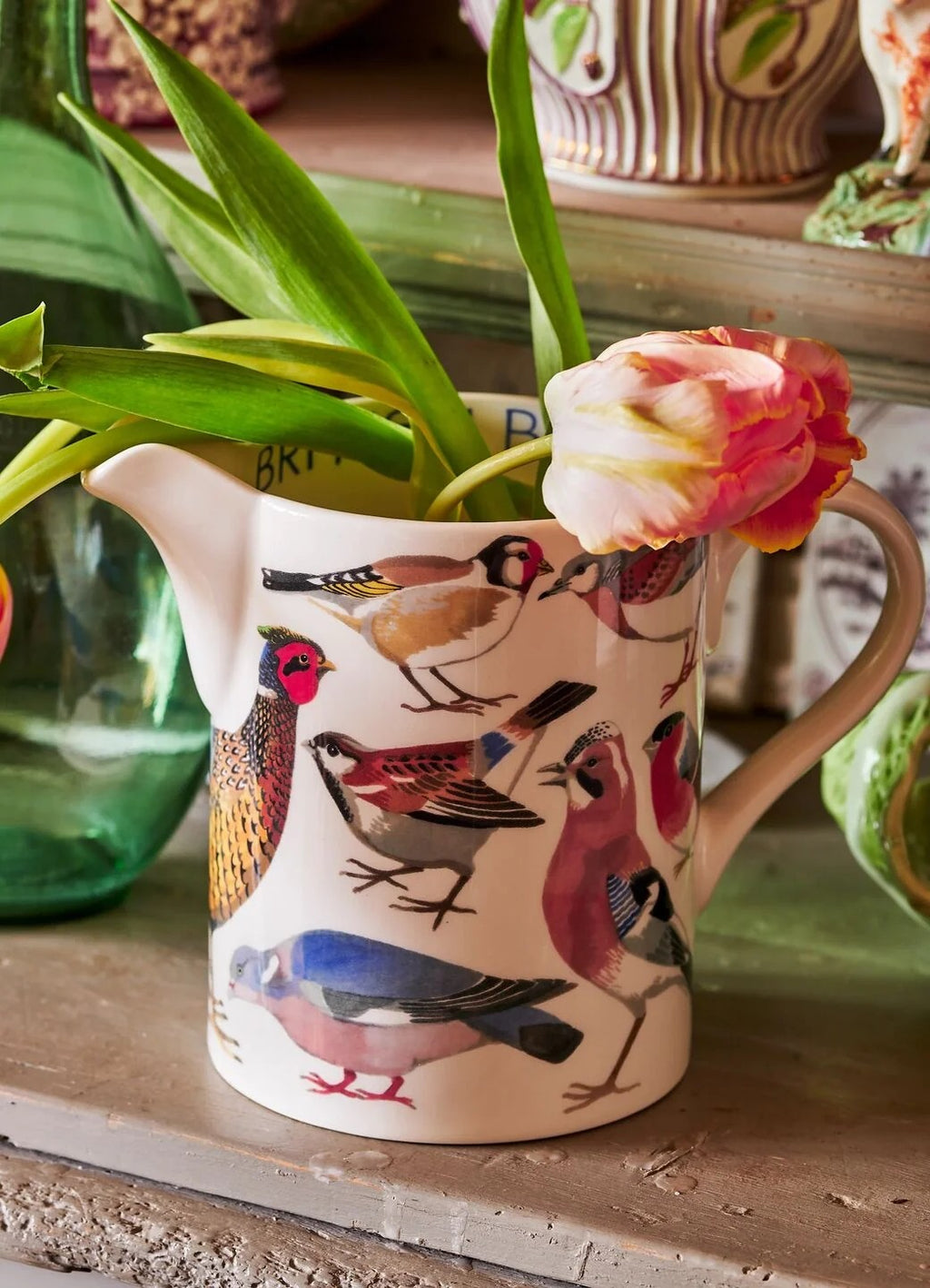 Emma Bridgewater British Birds Large Straight Jug
