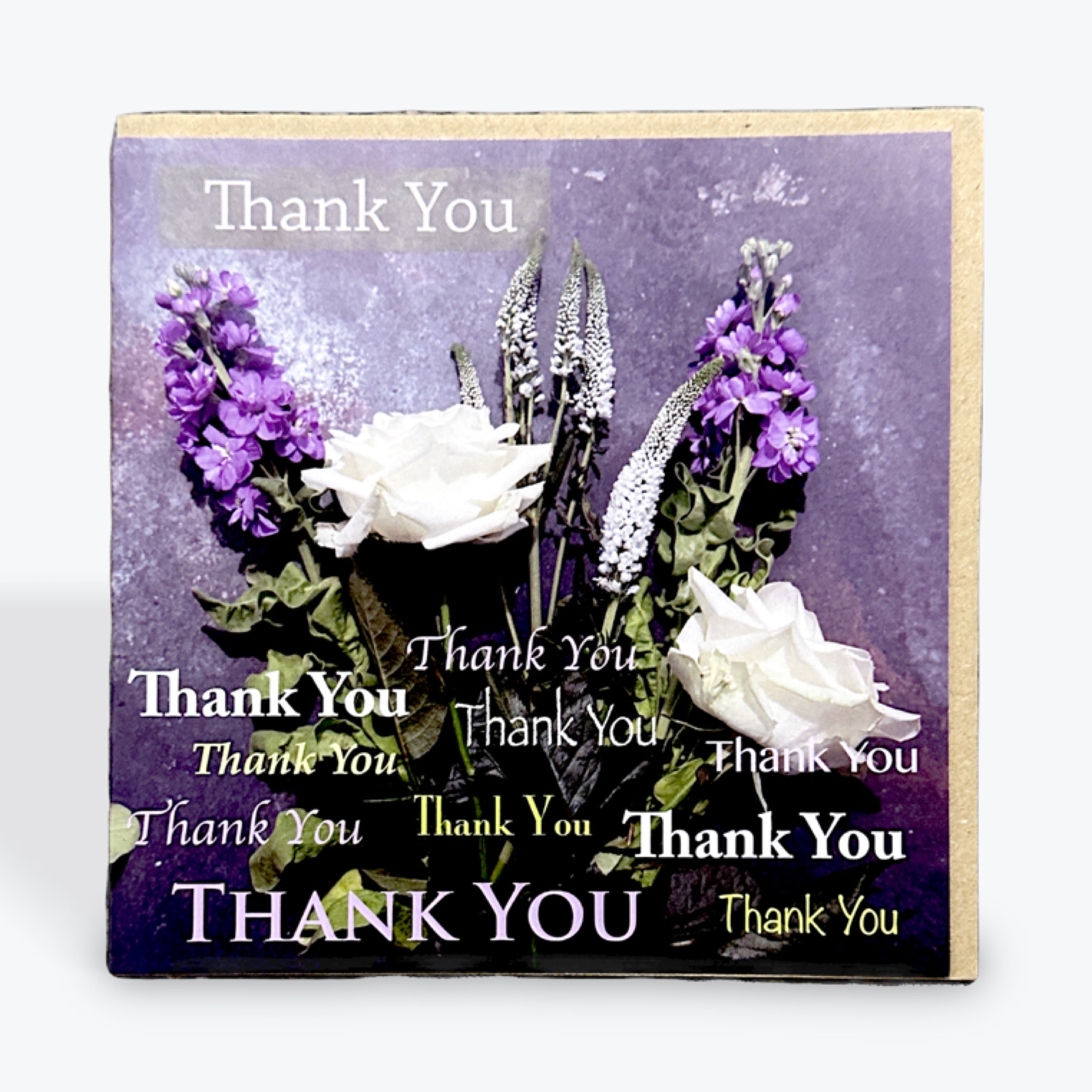 Floral Thank You Card