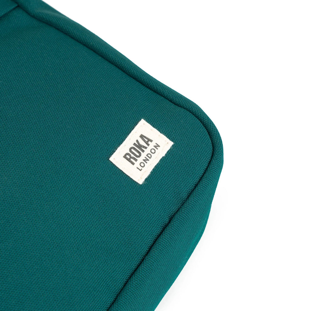 Roka Bond Crossbody Bag in Teal Canvas Bag