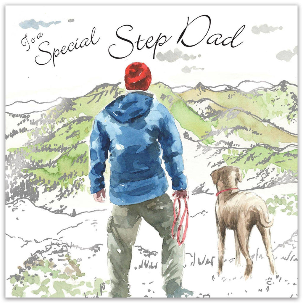 Special Step Dad Birthday Card