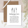 Gardening Guru Quote Cards