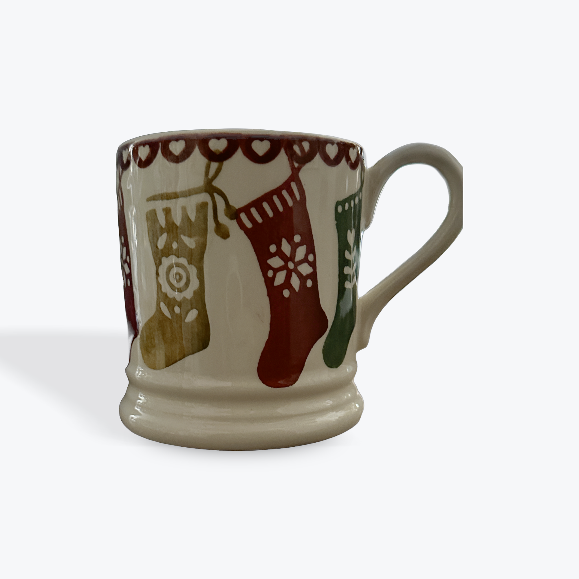 Emma Bridgewater Christmas Stockings 1/2 Pint Mug