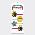 Kid’s Hair Elastics - Bee/Flower (Set of 4)