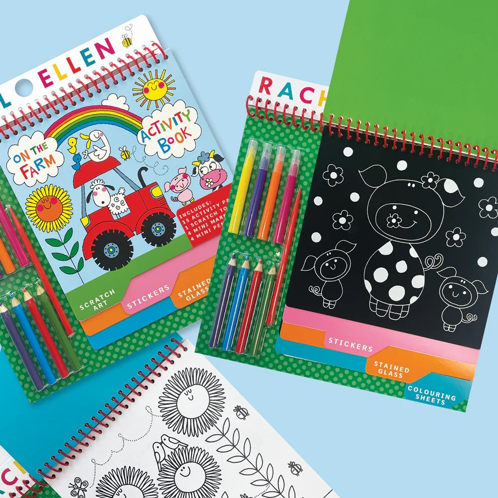 On The Farm Activity Book