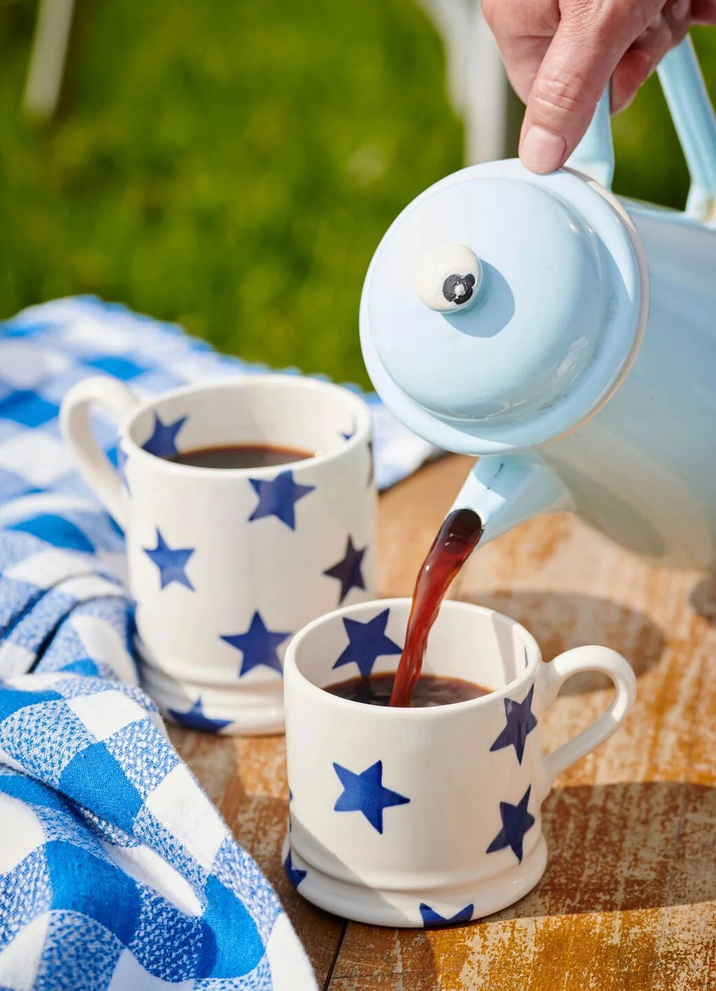 Emma Bridgewater Blue Star Small Mug