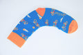 Doris and Dude Blue Bike Socks UK 7 to 11