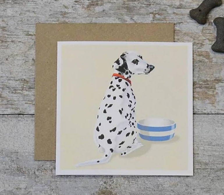 Dalmatian Card by Corniche cards