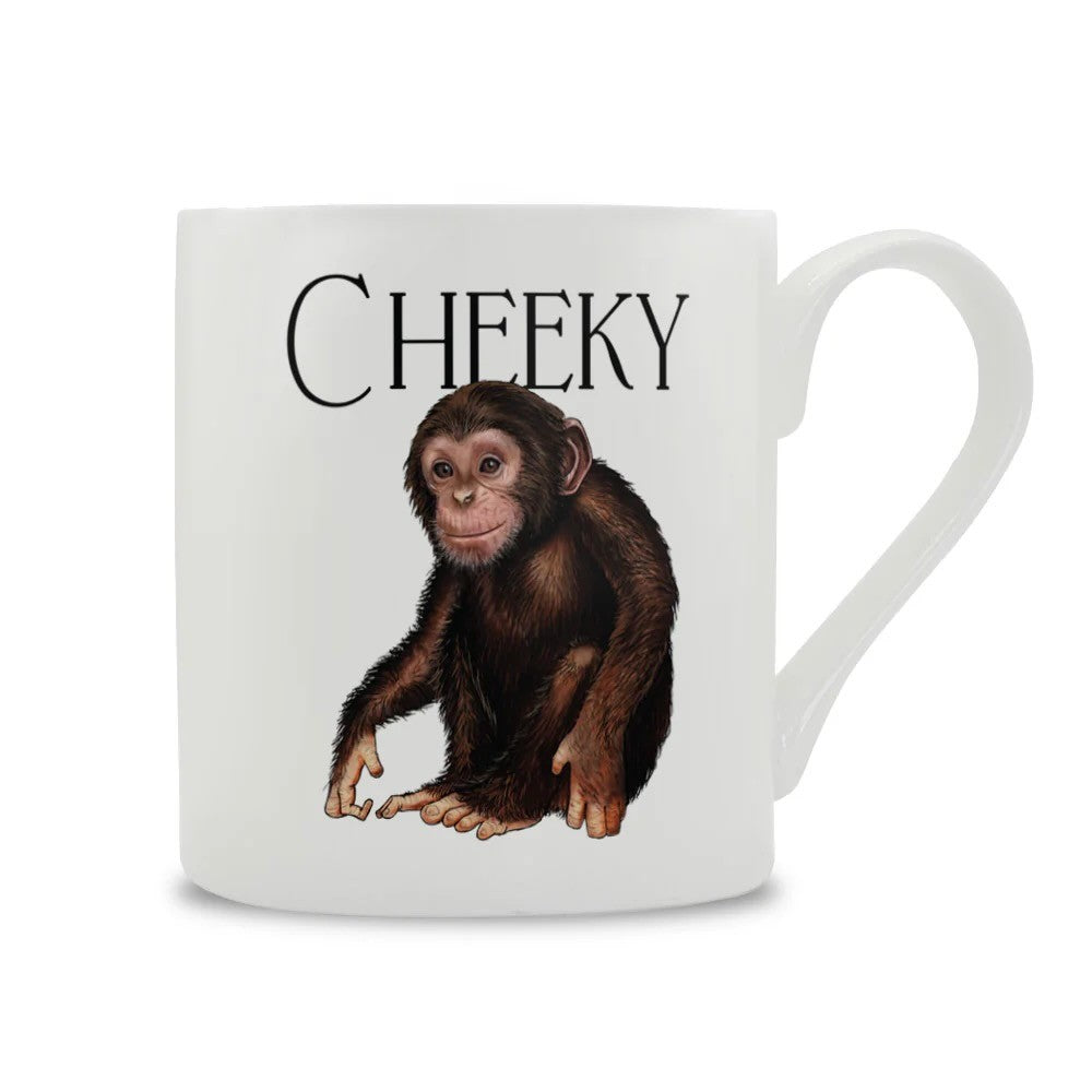 Cheeky Monkey Bone China Mug