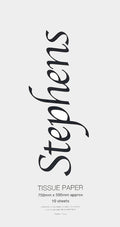 Stephens White Tissue Paper