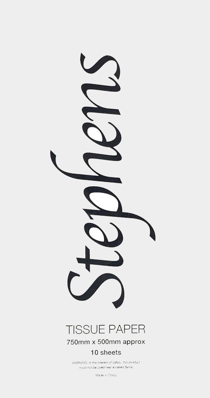 Stephens White Tissue Paper