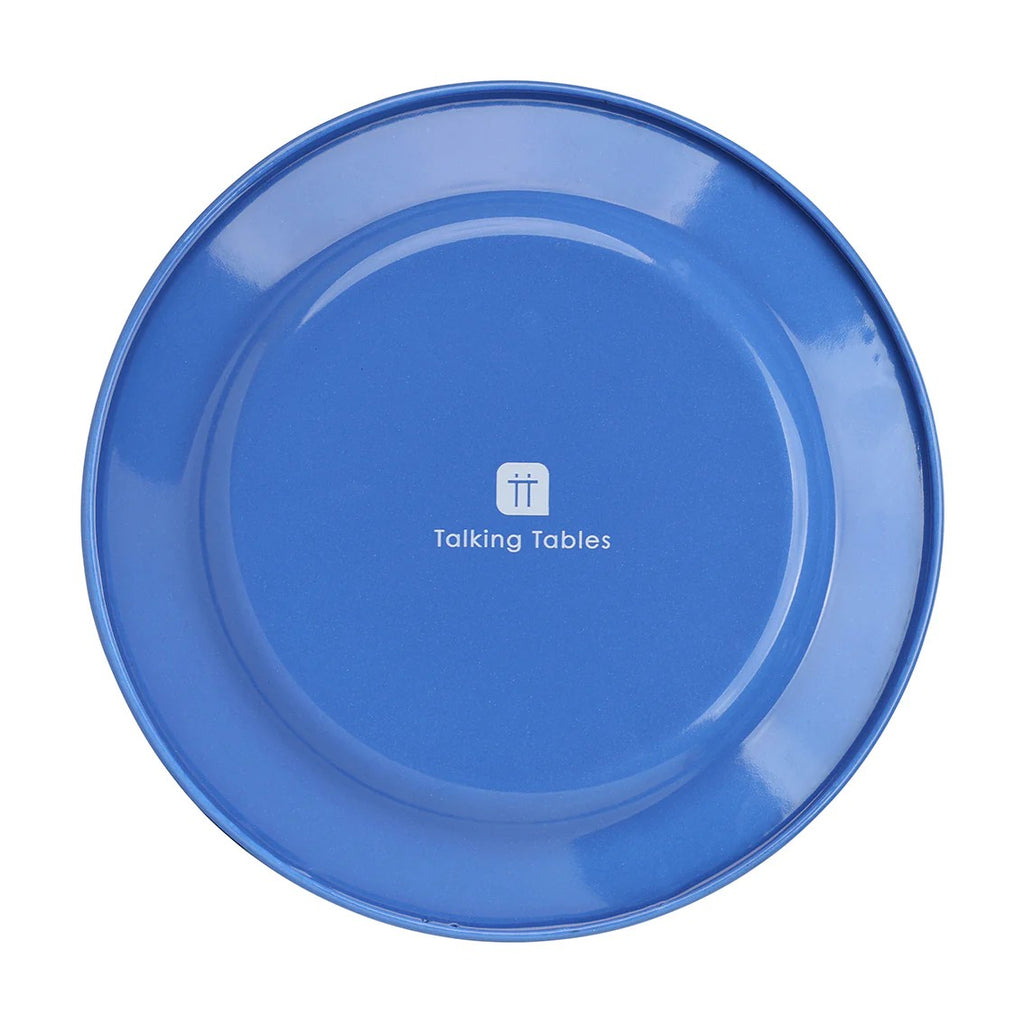 Lemon Enamel Plate - 20cm