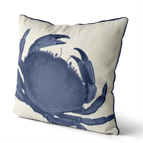 Blue Rock Crab Cushion