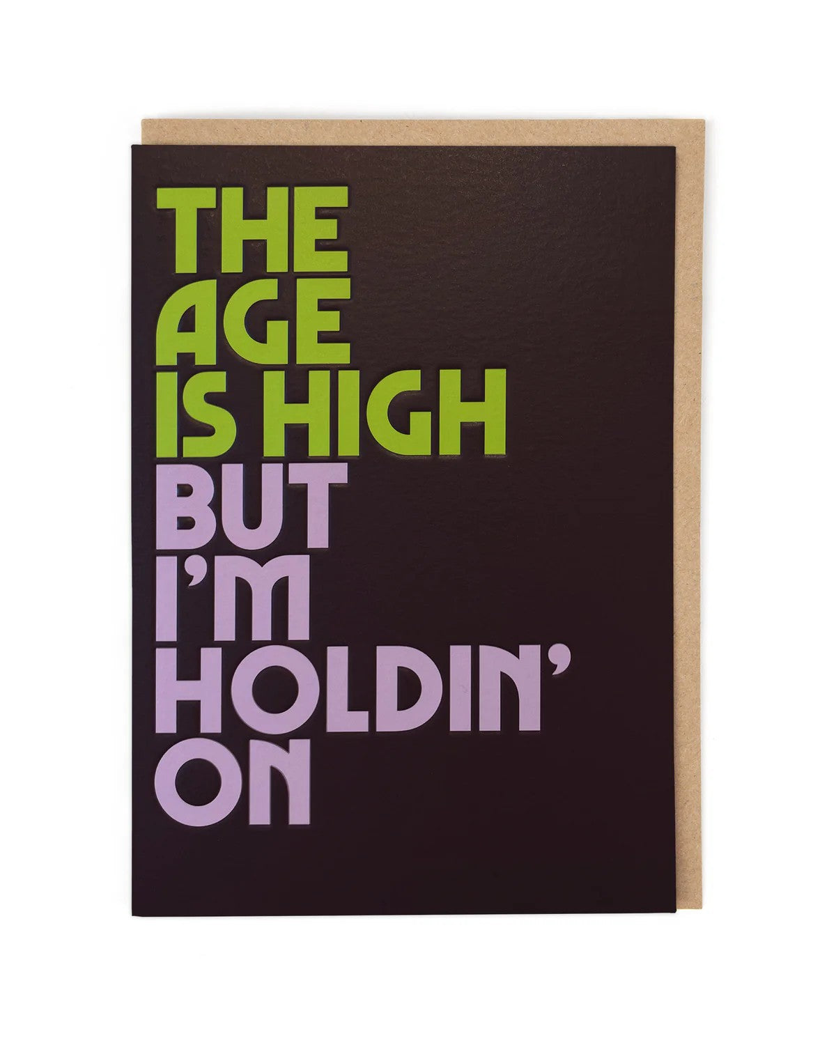 Age is High Card