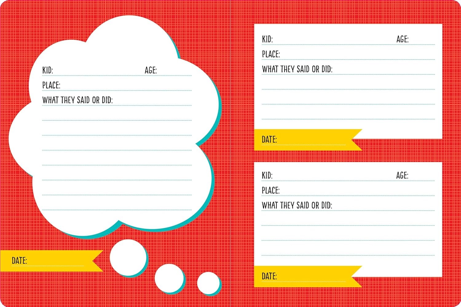 Journal - Stuff My Kid Said & Did