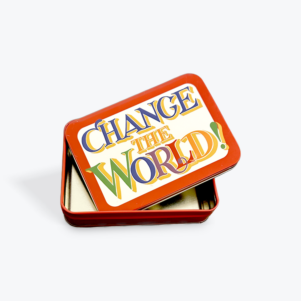 Emma Bridgewater Change the World Small Tin