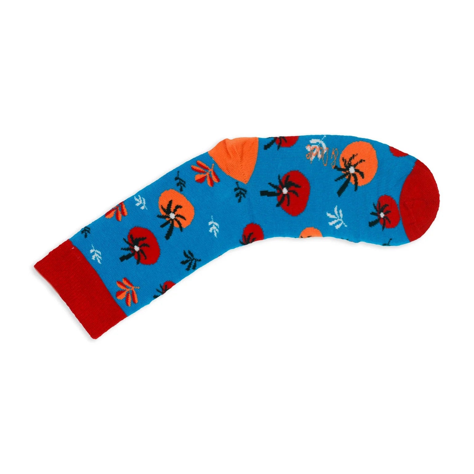 Doris and Dude Green Tomatoes Socks UK 3 to 7