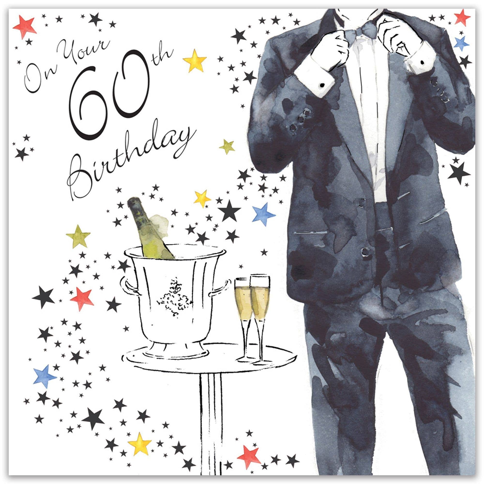 60th Birthday Card For Him