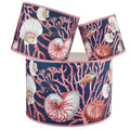 Shell Seaker Lampshade  30cm - Ink Blue