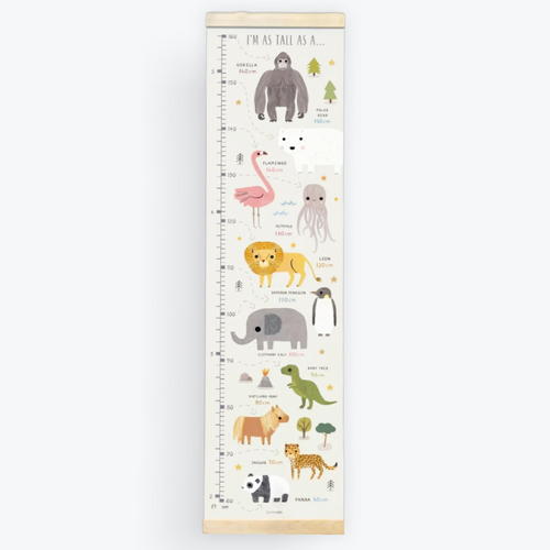 As Tall As - Canvas and Wood Height Chart